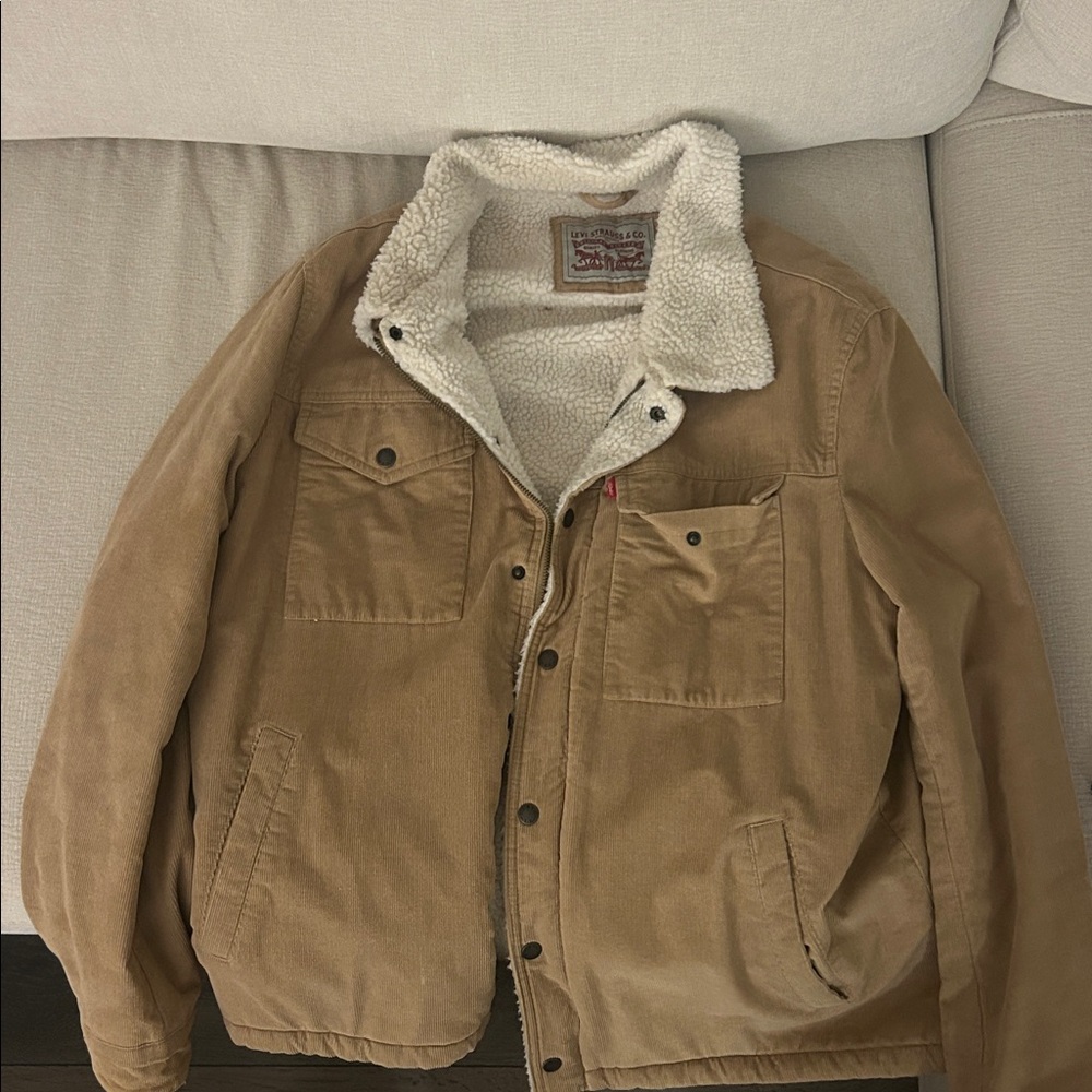 Levi's Brown Sherpa Jacket